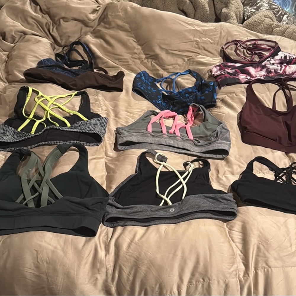 Lululemon bundle Bras size 10
